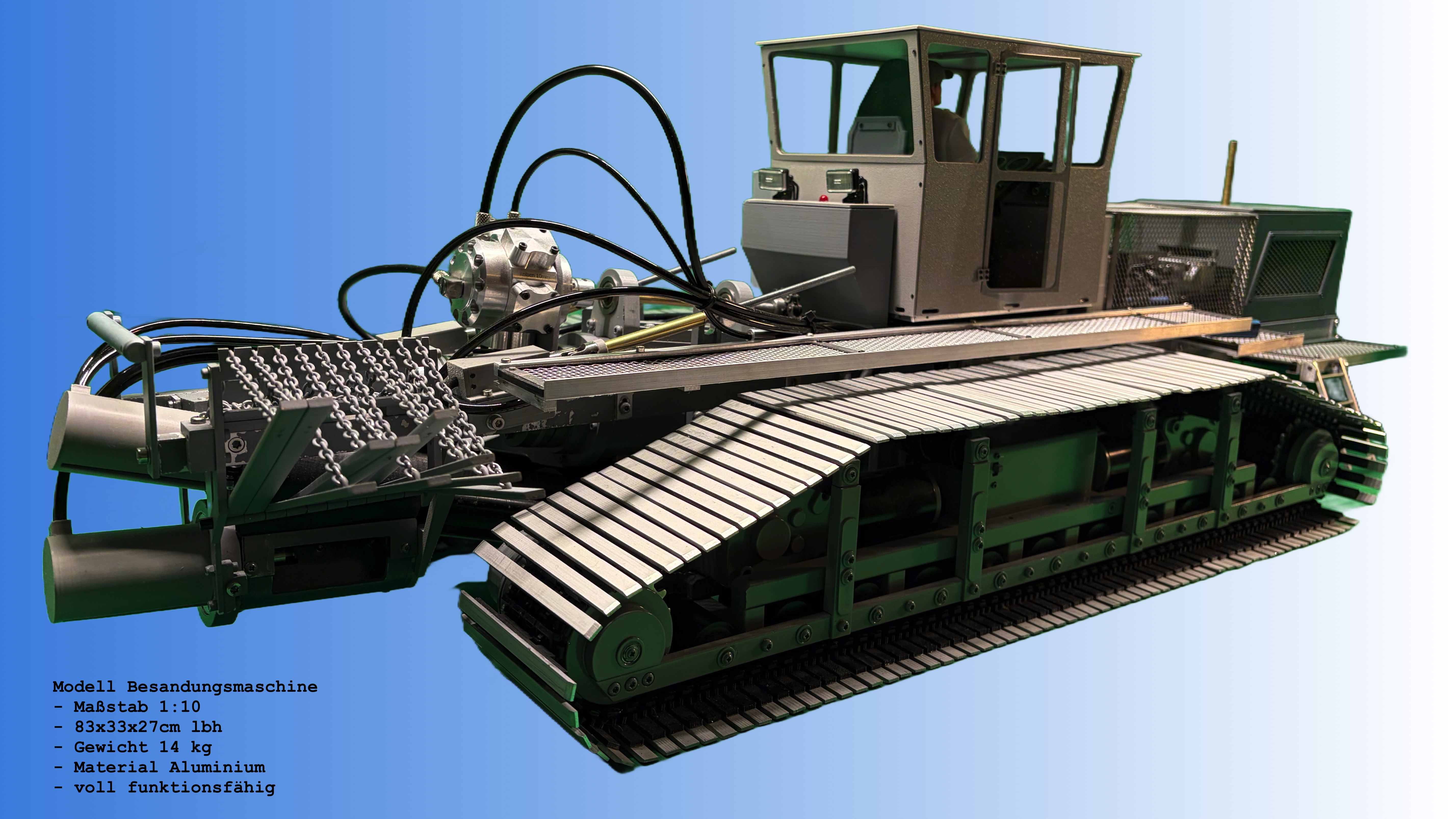 Besandungsmaschine