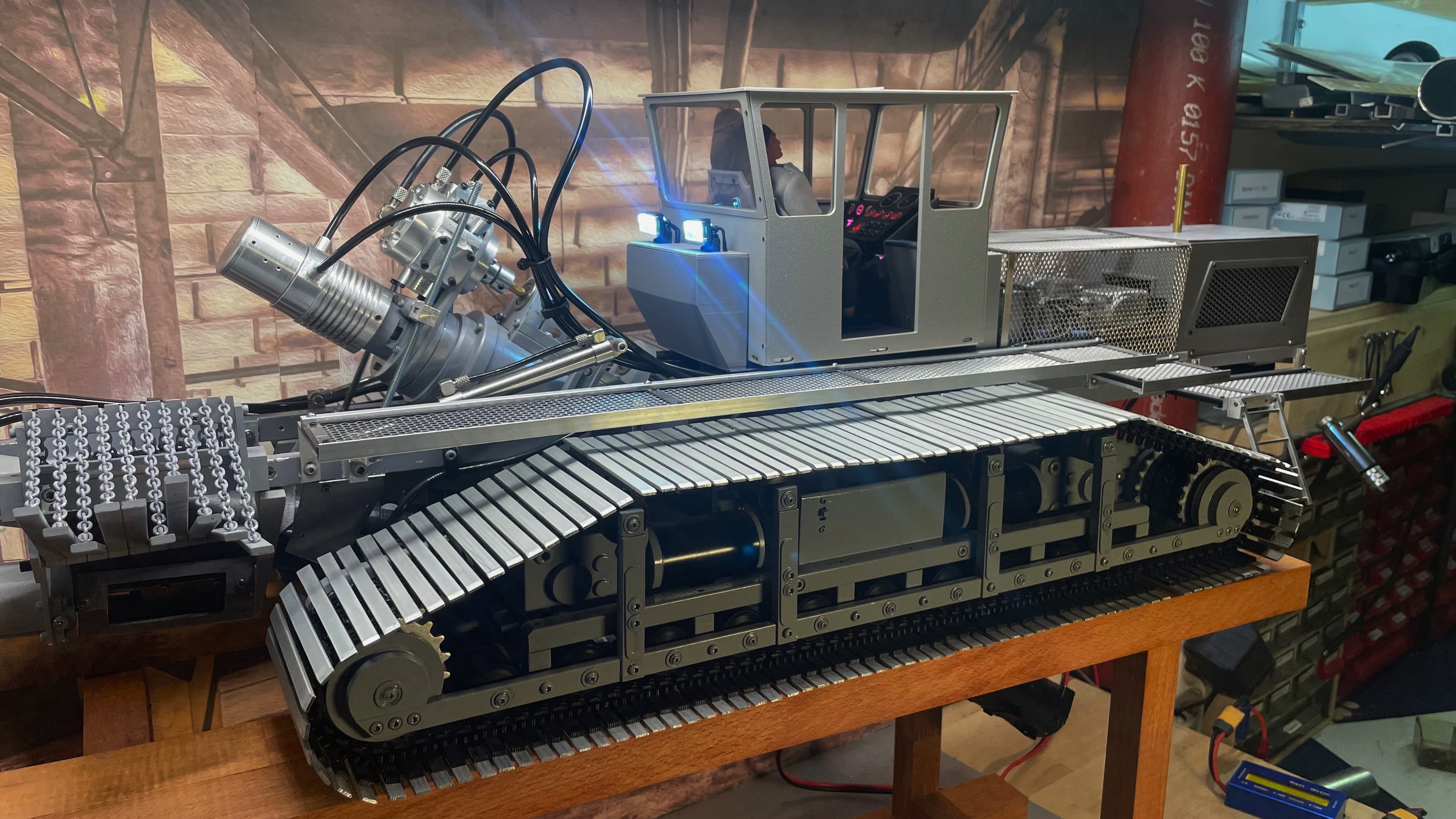 Besandungsmaschine